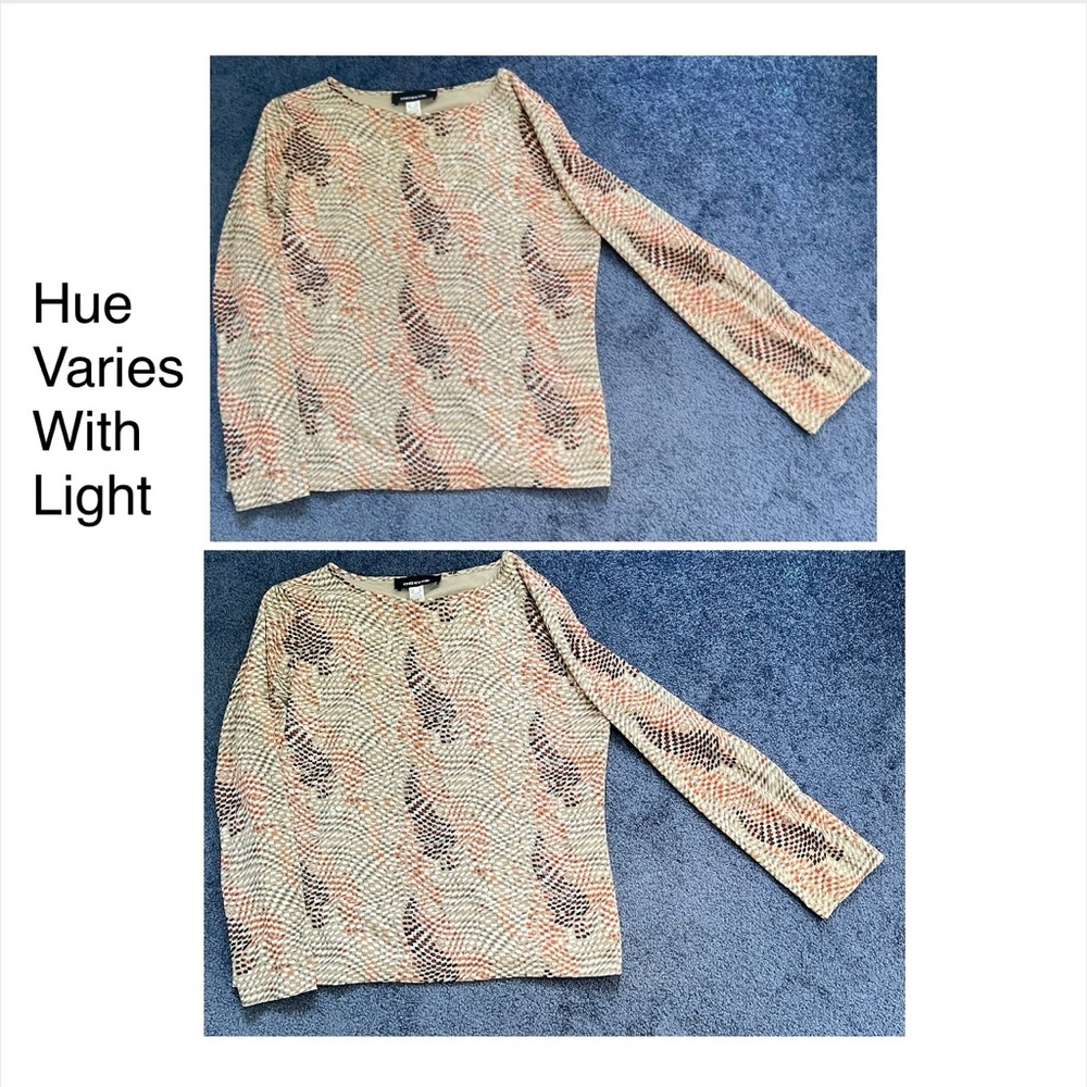 Quiet Shimmer on a Neutral Palette • Special Occasion Blouse • Jones New York - Picture 13 of 15